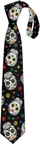 Vista 44 de JUDIAN Corbatas de moda para hombre, corbatas novedosas para cada atuendo IMPRESIÓN DE PATA (ANIMAL PAW PRINT)