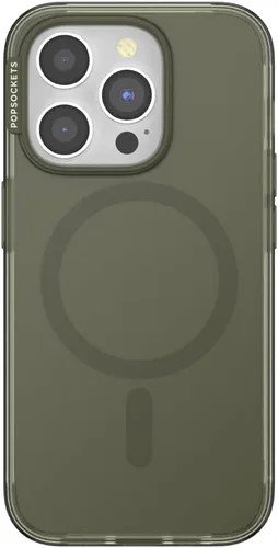 Vista 210 de PopSockets Funda para iPhone 17 Pro Max con MagSafe, color borgoña