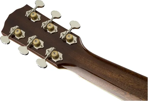 Vista 4 de Fender Paramount PM-3 Guitarra acústica estándar triple-0, con garantía de 2 años, natural, con estuche