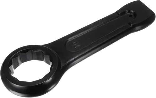 Vista 7 de uxcell Llave tipo anillo de extremo de caja de 0.866 in, herramienta de mano de llave de cabeza única de acero de alta resistencia Hand Tool