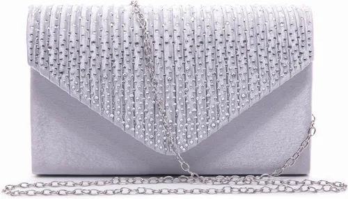 Vista 3 de Bolso de noche para mujer, bolso de mano y bolso de mano, bolso de hombro, bolso cruzado para mujeres, bodas, banquetes