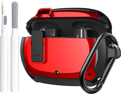 Vista 11 de Compatible con funda para Beats Studio Buds/Buds+ 2021/2023, [Bloqueo seguro] Funda protectora Cool Beats Studio Buds Plus para hombres y mujeres