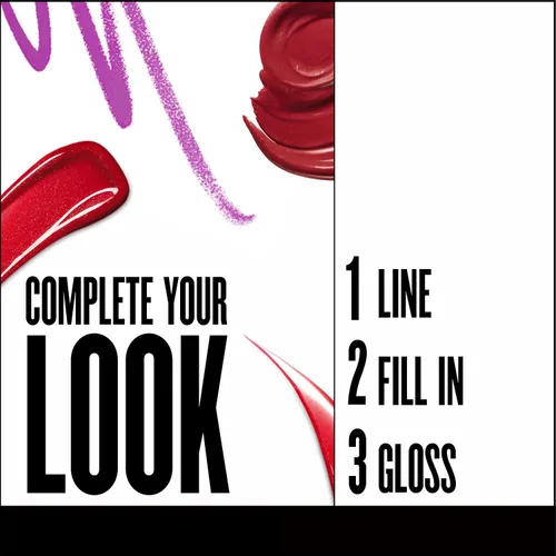 Vista 6 de COVERGIRL Outlast - Lápiz labial de larga duración Red Rouge 925, 0.12 oz Rosado shock