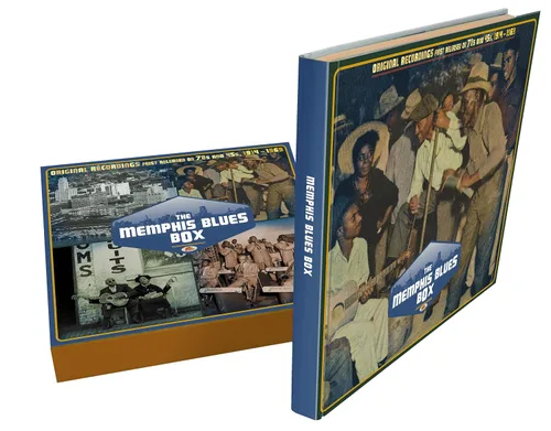 Vista 5 de The Memphis Blues Box Original Recordings First Released On 78s And 45s, 1914-1969