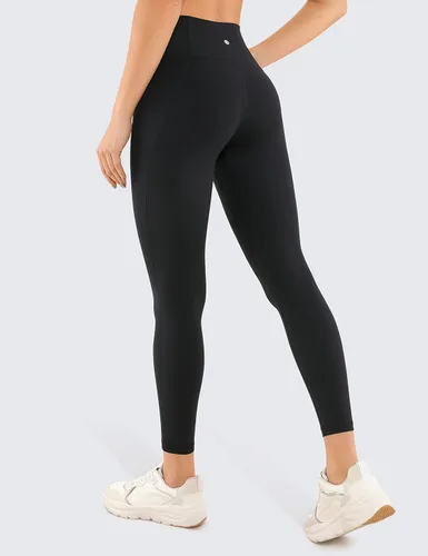 Vista 2 de CRZ YOGA Butterluxe - Leggings de entrenamiento para mujer de 25 a 28 pulgadas, pantalones de yoga de cintura alta con bolsillos, suaves como