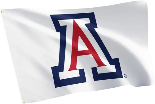 Vista 8 de Desert Cactus Bandera de la Universidad de Arizona UA – Bandera de gatos salvajes de 3 x 5 pies, tela duradera para interiores y exteriores, diseño
