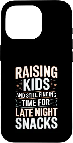 Vista 20 de Raising Kids and Still Finding Time for Late Night Snacks Case for iPhone 17