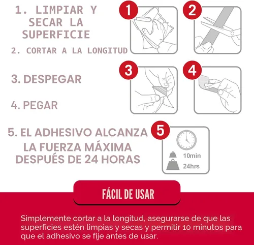 Vista 7 de VELCRO Brand Rollo de cinta negra de 5 pies x 3/4 pulgadas Con adhesivo Corte las tiras a la longitud deseada Cierres de gancho y bucle