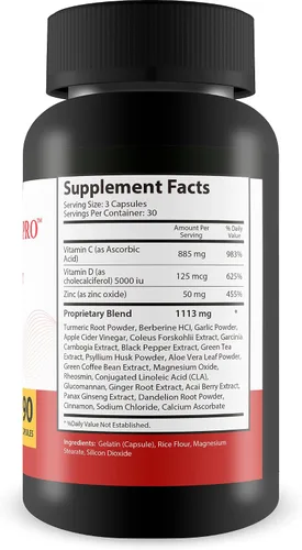 Vista 2 de Liborectin Pro - Soporte de próstata - Promueve la función saludable de la próstata con vitamina D, zinc, té verde - Potente fórmula de próstata