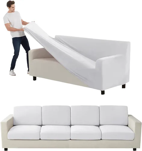 Vista 91 de Funda para Sofá de Terciopelo, Fundas Elásticas para Sofá para Funda Principal Separada/Respaldos y Cojines de Asiento, Funda para Sofá, para Fundas