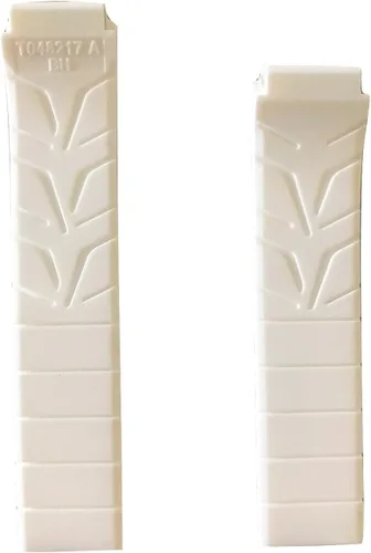 Vista 2 de Tissot T-Race de la mujer correa de hule de color blanco de banda 17mm para Back Case t048217a