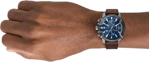 Vista 4 de Diesel Mini reloj de cuero Griffed DZ4604