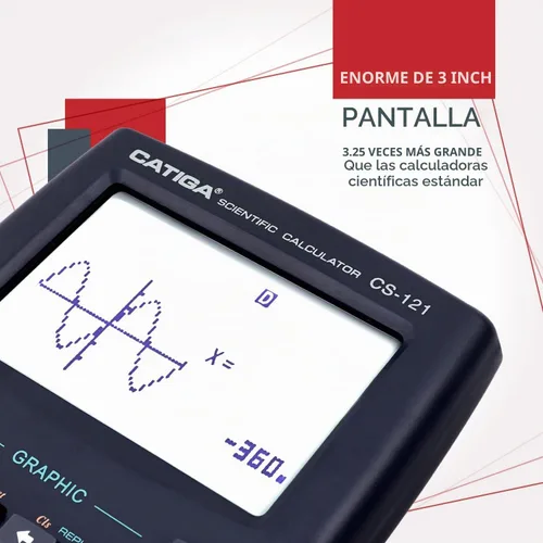 Vista 6 de CATIGA Calculadoras Científicas con Funciones Gráficas, Calculadoras Gráficas con Múltiples Modos, Calculadoras Científicas para Estudiantes, Cursos