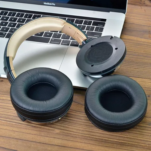 Vista 5 de OneOdio Studio Pro 10/30/50/Monitor 60/Pro C Auriculares inalámbricos de repuesto para orejeras (Negro)