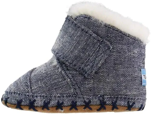 Vista 3 de TOMS Infant Boys Cuna Slip On Casual Boots - Blue