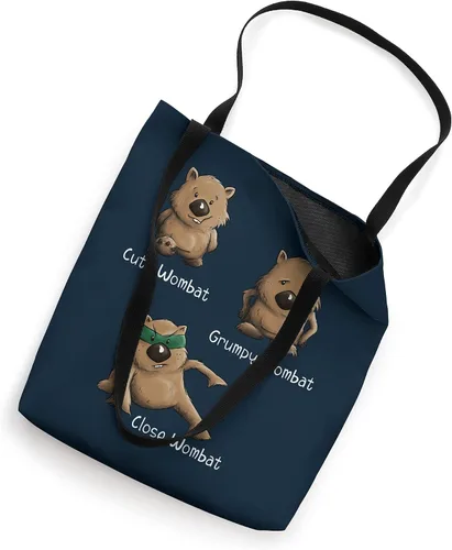Vista 2 de Bonita bolsa de mano con texto en inglés Grumpy and Close