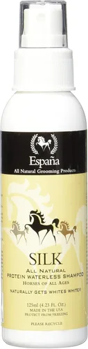 Vista 3 de Espana Silk ESP0220E Champú sin agua de proteína de seda especialmente formulado para caballos, 33.82 onzas