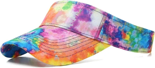 Vista 20 de Gorras Deportivas con Visera Solar de Algodón con Parte Superior Abierta para Hombres y Mujeres Verde militar