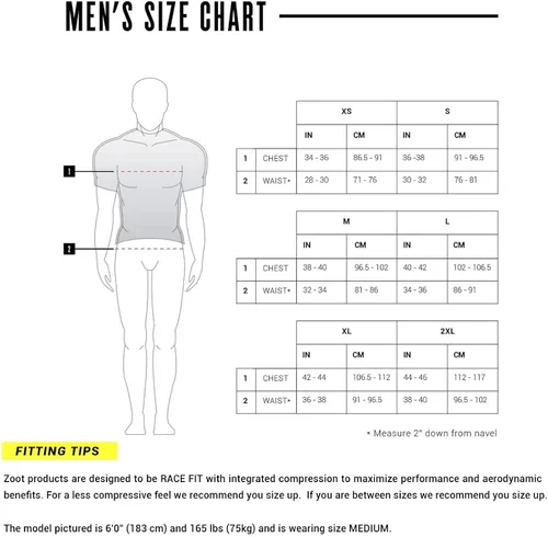 Vista 6 de Zoot Maillot de ciclismo Core para hombre
