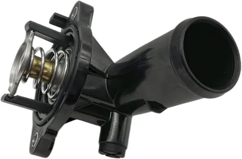 Vista 4 de Conjunto de carcasa del termostato del refrigerante del motor 5184651AF compatible con 2011-2015 Durango 2011-2015 Grand Cherokee 2012-2018 Wrangler