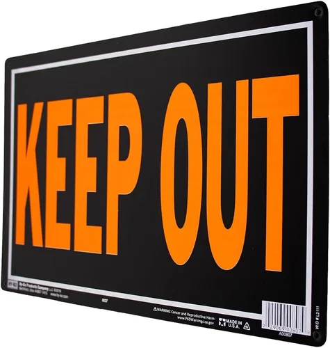 Vista 5 de Hy-Ko Products Keep Out