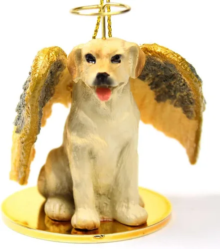 Vista 130 de Conversation Concepts Adorno navideño: Chihuahua, pelo largo 19-Dorado