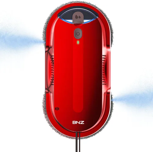 Vista 8 de BNZ Robot inteligente de limpieza de ventanas, limpiador de ventanas Twin Turbo con doble espray automático y múltiples sistemas de seguridad