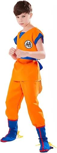 Vista 3 de Disfraz de anime de Halloween para niños disfraz japonés para hombre disfraz de juego de simulación disfraz para niños y adultos