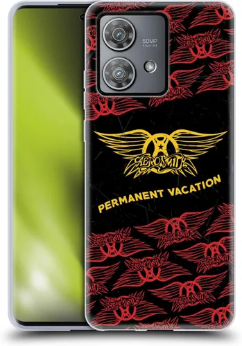 Vista 79 de Head Case Designs Officially Licensed Aerosmith Back in The Saddle Again Classics Gel Case [Military Grade Protection] Compatible with Moto E7