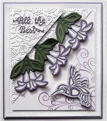 Vista 5 de All The Best Words Greetings - Troqueles de corte de metal para manualidades, álbumes de recortes, plantillas en relieve, álbum, tarjetas de regalo