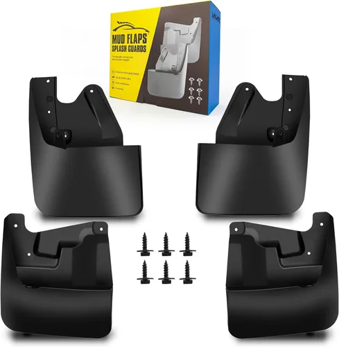 Vista 43 de Aleta de lodo Compatible con 2009-2010 Do-dge Ram 1500/2500/3500, 11-18 Ram 1500/2500/3500, Compatible con ruedas traseras simples, No es compatible