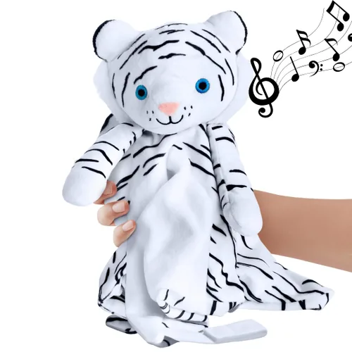 Vista 14 de Love By Emi - Chupete de sueño para bebé de canción de cuna de ruido blanco, juguete de peluche para ayudar al sueño, máquina de sonido de cuna