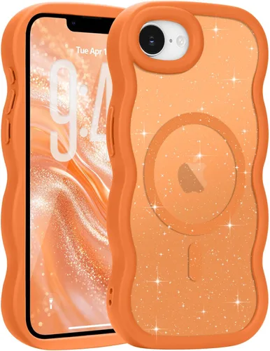 Vista 154 de Pepmune - Funda para iPhone 12 Pro Max con marco ondulado y estructura rígida, color mate claro, cubierta trasera unisex, compatible con Magsafe