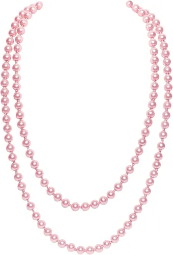 Vista 31 de BABEYOND - Collar de perlas sintéticas estilo art deco de la década de 1920, collar de perlas largas para fiesta de disfraces de estilo Gatsby