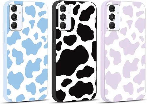 Vista 68 de Pack de 2 fundas con estampado de guepardo para Samsung Galaxy A03s 4G de 6.5", fundas de diseño de patrón de leopardo de lujo, de silicona suave