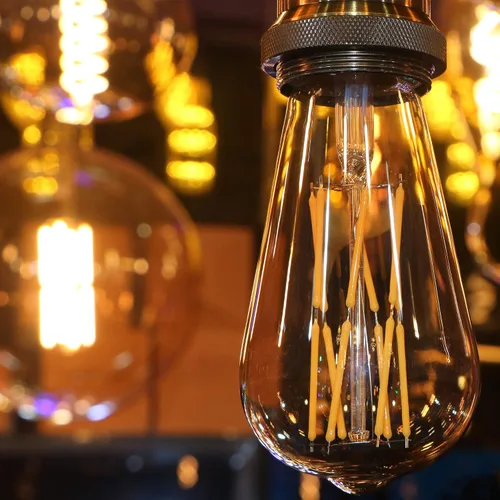 Vista 7 de Leools Bombilla LED Edison vintage de 10 W, regulable, equivalente a 100 W, bombillas de filamento de estilo antiguo, vidrio transparente, blanco