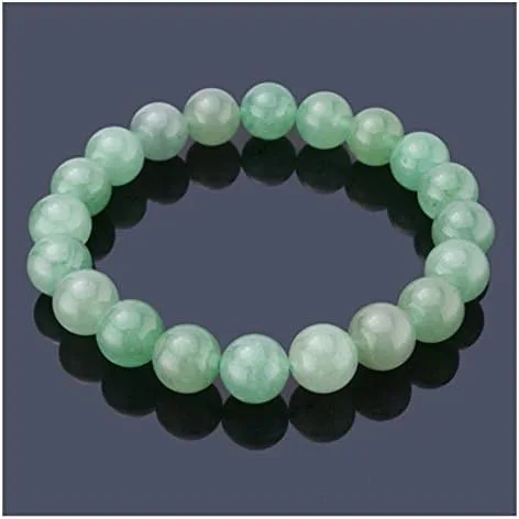 Vista 4 de Adabele 1pc Natural Stretch Gemstone Bracelet 8mm (0.31") Bead 7" to 8.5 inch Healing Crystal Energy Quartz Chakras Jewelry Women Men Birthday Gift
