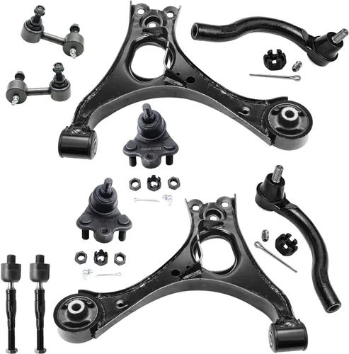 Vista 388 de Detroit Axle - Kit de suspensión frontal de 10 piezas para Dodge Avenger 2008-2014, Chrysler Sebring 2007-2010, 2 brazos de control inferiores, 2