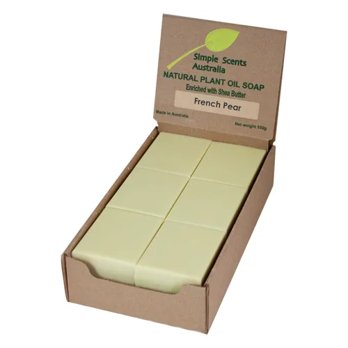 Vista 11 de Simple Scents Australia Barras de jabón natural aromáticas de almendras (12 barras), 3.5 onzas, barras de jabón hidratantes francesas de triple