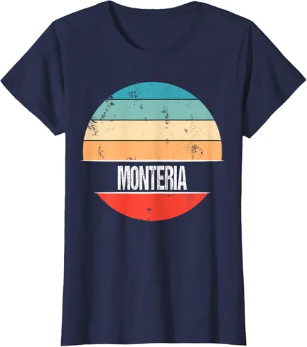 Vista 23 de Camiseta Montería Colombia City Trip, Negro