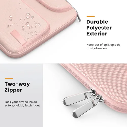 Vista 6 de MoKo Funda para tablet de 9 a 11 pulgadas, compatible con iPadAir 5/4th 10.9, iPadPro de 11 pulgadas, iPad 9/8th 10.2, iPad 10th 10.9, Tab S8/S9 11