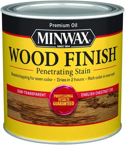 Vista 53 de Minwax 700494444 Acabado de madera, Miel, 1 cuarto de galón