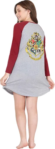 Vista 2 de Harry Potter - Vestido de noche raglán de manga larga Hogwarts