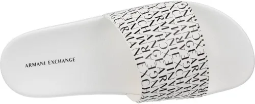 Vista 7 de AX ARMANI EXCHANGE Men's Logo Slide Sandal