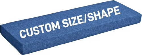 Vista 62 de Cojines de banco personalizados para muebles de interior/exterior, almohadilla de asiento de ventana panorámica con parte inferior antideslizante