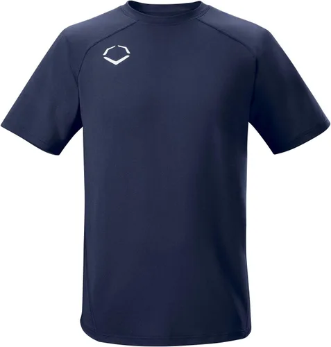 Vista 10 de EvoShield Camiseta de entrenamiento profesional para adultos y jóvenes marino
