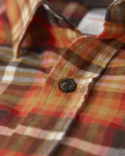 Vista 2 de Gymboree Camisa de manga larga con botones de otoño para hombre