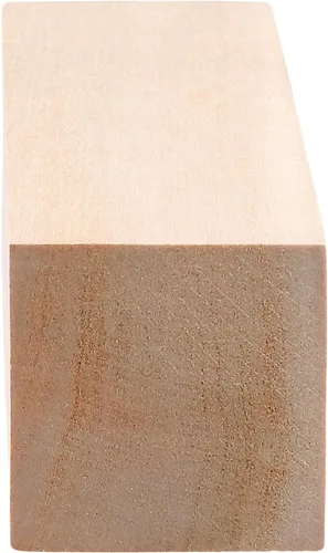 Vista 6 de MANCHAP Paquete de 16 bloques de tallado de madera de tilo de 6 x 2 x 2 pulgadas, bloques de tallado de madera maciza sin terminar, bloque de tilo