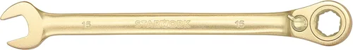 Vista 11 de STARWORK Llave combinada de trinquete reversible GPlating™ (0.354 in)
