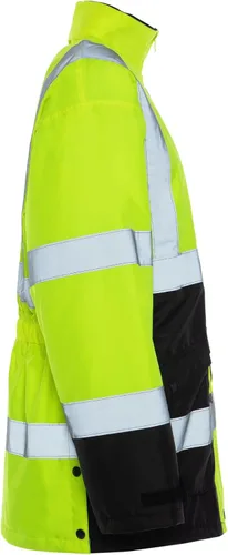 Vista 4 de Utility Pro UHV664 - Chaqueta de poliéster de alta visibilidad para mujer, con puños de tormenta con protector de tela de teflón Dupont, color Verde